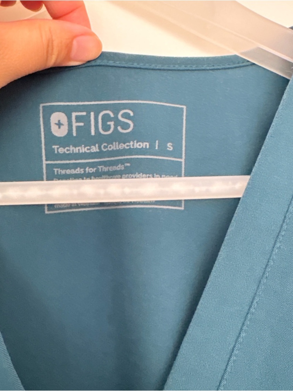 Figs Scrub Caribbean Blue Set Casma Top S Zamora Joggers MP - Picture 2 of 4